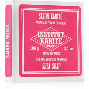 Institut Karité Paris Cherry Blossom Shea Soap Szilárd szappan bambusszal 100 g
