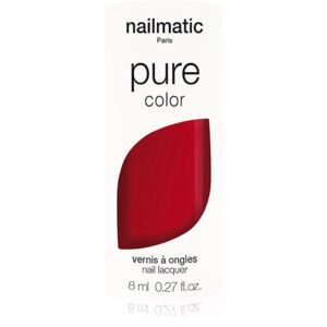 Nailmatic Pure Color körömlakk DITA- Rouge Profond / Deep Red 8 ml