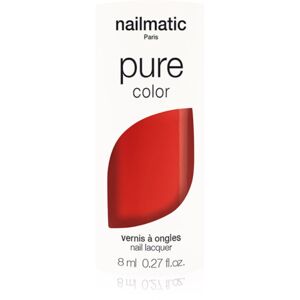 Nailmatic Pure Color körömlakk ELLA- Rouge Corail / Coral Red 8 ml