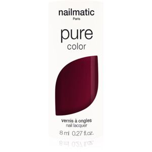 Nailmatic Pure Color körömlakk GRACE-Rouge Noir /Black Red 8 ml