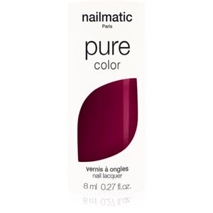 Nailmatic Pure Color körömlakk FAYE-Bordeaux Red 8 ml