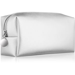 Notino Basic Collection kisméretű női kozmetikai táska ezüst (21 × 9 × 7 cm)