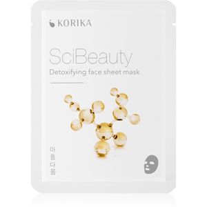 KORIKA SciBeauty Detoxifying Face Sheet Mask Méregtelenítő arcmaszk 22 g