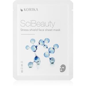 KORIKA SciBeauty Stress-shield Face Sheet Mask szövetmaszk a stressz ellen 22 g