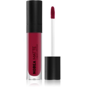 NOBEA Day-to-Day Matte Liquid Lipstick mattító folyékony rúzs árnyalat Maroon #M10