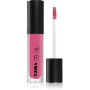 NOBEA Day-to-Day Matte Liquid Lipstick mattító folyékony rúzs árnyalat Raspberry Red #M06 7 ml