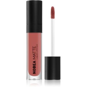 NOBEA Day-to-Day Matte Liquid Lipstick mattító folyékony rúzs árnyalat Cinnamon #M05 7 ml