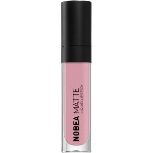 NOBEA Day-to-Day Matte Liquid Lipstick mattító folyékony rúzs árnyalat Cool Pink #M01 7 ml