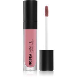 NOBEA Day-to-Day Matte Liquid Lipstick mattító folyékony rúzs árnyalat Dusty Pink #M02 7 ml