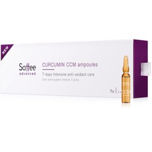 Saffee Advanced Curcumin Ampoules - 7-days Intensive Anti-oxidant Care ampulla – 7 napos intenzív ápolás kurkuminnal