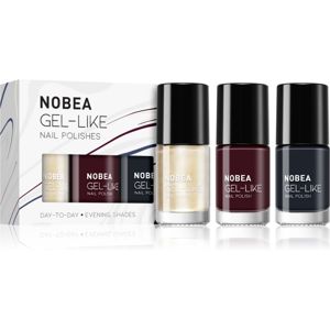 NOBEA Day-to-Day Best of Nude Nails Set körömlakk szett Evening Shades
