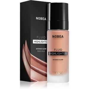 NOBEA Day-to-Day Fluid Highlighter folyékony bőrélénkítő árnyalat 02 Rose gold 28 ml