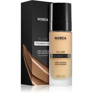 NOBEA Day-to-Day Fluid Foundation hosszan tartó make-up árnyalat 03 Golden beige 28 ml