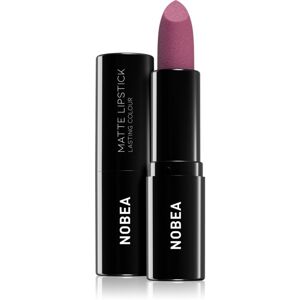 NOBEA Day-to-Day Matte Lipstick mattító rúzs árnyalat Plum purple #M15 3 g