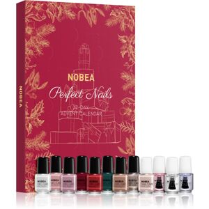 NOBEA Festive Perfect Nails 12-day Advent Calendar ádventi naptár (körmökre)