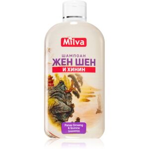 Milva Quinine & Ginseng erősítő sampon hajhullás ellen ginzenggel 200 ml