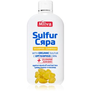 Milva Quinine & Sulfur korpásodás és hajhullás elleni sampon kénnel 200 ml