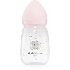 Kikkaboo Savanna Anti-colic Baby Bottle cumisüveg 3 m+ Pink 260 ml