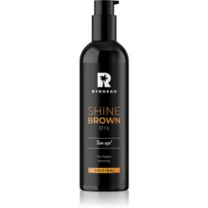 ByRokko Shine Brown Tan Up! készítmény a napbarnítottság felgyorsítására és meghosszabbítására 150 ml