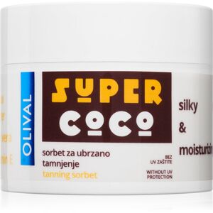 Olival SUPER Coco hidratáló test sorbet a gyors barnulásért 100 ml