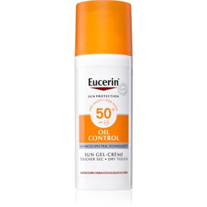Eucerin Sun Oil Control védő géles krém az arcra SPF 50+ 50 ml