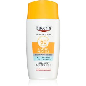Eucerin Sun Protection napozó fluid az arcra SPF 50+ 50 ml