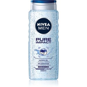 Nivea Men Pure Impact fürdőgél férfiaknak 500 ml
