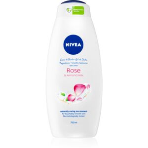 Nivea Almond Milk & Rose tusfürdő gél maxi 750 ml