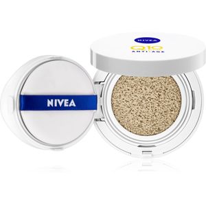 Nivea Q10 Cushion szivacsos make-up ráncfeltöltő árnyalat 01 Light-Medium 15 g