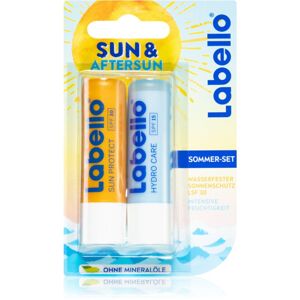 Labello Sun & Aftersun takarékos kiszerelés (az ajkakra)