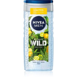 Nivea Men Extreme Wild Fresh Citrus felfrissítő tusfürdő gél 250 ml