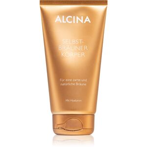 Alcina Self-tanning Body Cream hidratáló önbarnító krém testre 150 ml