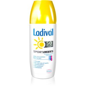 Ladival Sport átlátszó védő spray sportolóknak SPF 50+ 150 ml