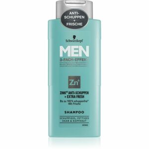 Schwarzkopf Men Zinc+ hidratáló sampon korpásodás ellen zsíros hajra és fejbőrre 250 ml