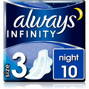 Always Infinity Night Size 3 egészségügyi betétek éjszakára 10 db
