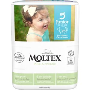 Moltex Pure & Nature Junior Size 5 eldobható ÖKO pelenkák 11-16 kg 25 db