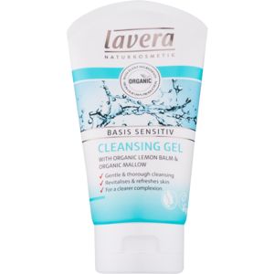Lavera Basis Sensitiv tisztító gél az arcbőrre