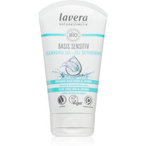 Lavera Basis Sensitiv lágy tisztító gél normál és kombinált bőrre 125 ml