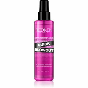 Redken Quick Blowout hővédő spray hajsütővassal és hajvasalóval kezelt hajra a gyorsabban beszárított hajhoz 125 ml