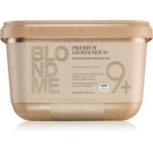 Schwarzkopf Professional Blondme Premium Lightener 9+ prémium világosító, agyaggal 450 g