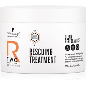 Schwarzkopf Professional Bonacure R-TWO Rescuing Treatment haj maszk a nagyon károsult hajra 500 ml