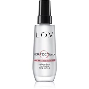L.O.V. PERFECTitude mattító fixáló spray a make-upra 3 az 1-ben 50 ml