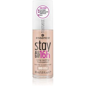 Essence Stay ALL DAY 16h vízálló make-up árnyalat 20 Soft Nude 30 ml