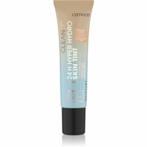 Catrice Clean ID 24 H Hyper Hydro hidratáló make-up az érzékeny arcbőrre árnyalat 010 Neutral Sand 30 ml