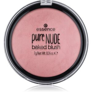 Essence pure NUDE baked púderes arcpír árnyalat 02 - Pink Flush 7 g