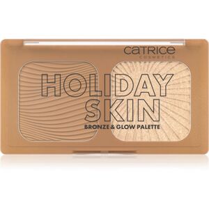 Catrice Holiday Skin élénkítő és bronzosító paletta 5,5 g