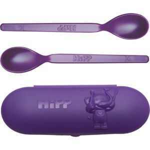 Hipp Spoons Set etetőkészlet Purple(utazásra)