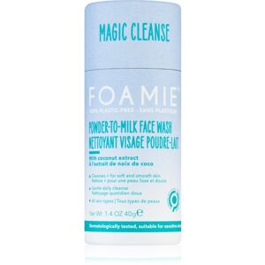 Foamie Powder-To-Milk Face Wash lágy púder a bőr tökéletes tisztításához 40 g