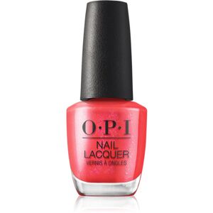 OPI Me, Myself and OPI Nail Lacquer körömlakk Left Your Texts on Red 15 ml