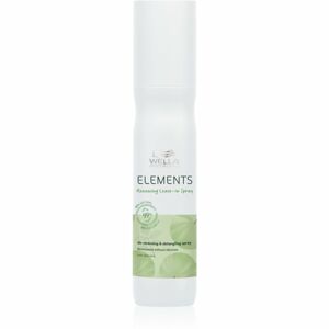 Wella Professionals Elements öblítés nélküli kondicionáló a fénylő és selymes hajért 150 ml